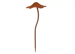 Metall-Gartenstecker Pilz 14,5x38cm Rusty