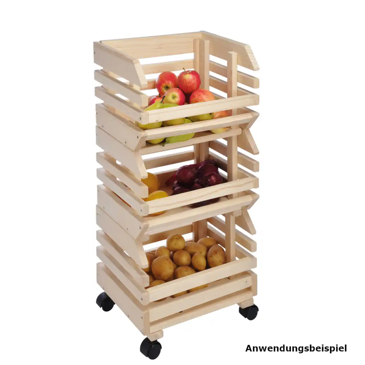 Bild 1 von Kartoffel- und Obsthorde 3-lagig aus Kiefernholz