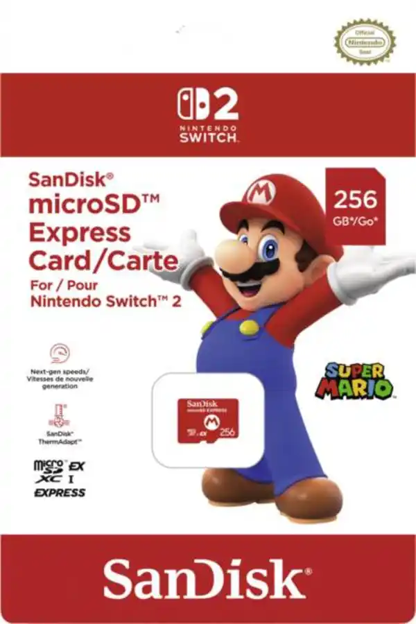 Bild 1 von Nintendo SanDisk microSD EXPRESS Card 256 GB (Switch 2)