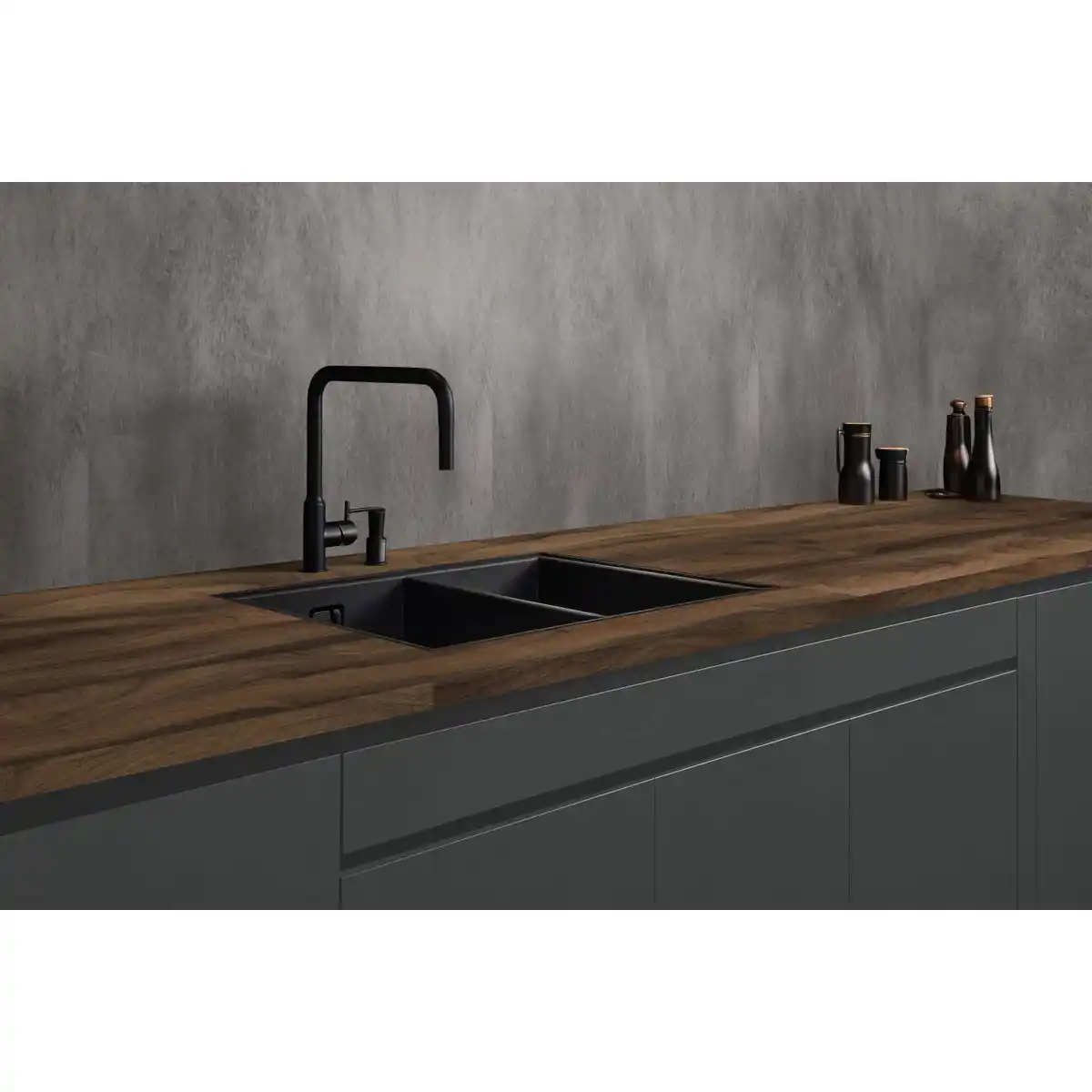 Bild 4 von Kaindl Arbeitsplatte 63,5 cm x 3,8 cm Nuss Tortona Meterware