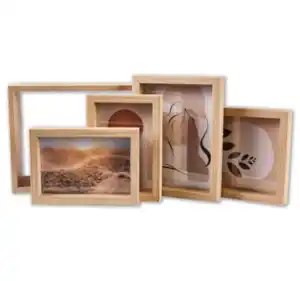 Holzbilderrahmen-Set*
