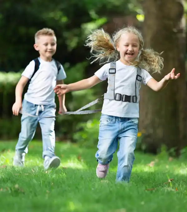 Bild 3 von IDEENWELT Pferdegeschirr für Kinder hellblau