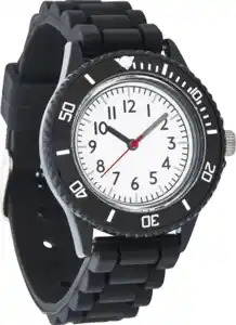 IDEENWELT Armbanduhr für Kinder schwarz