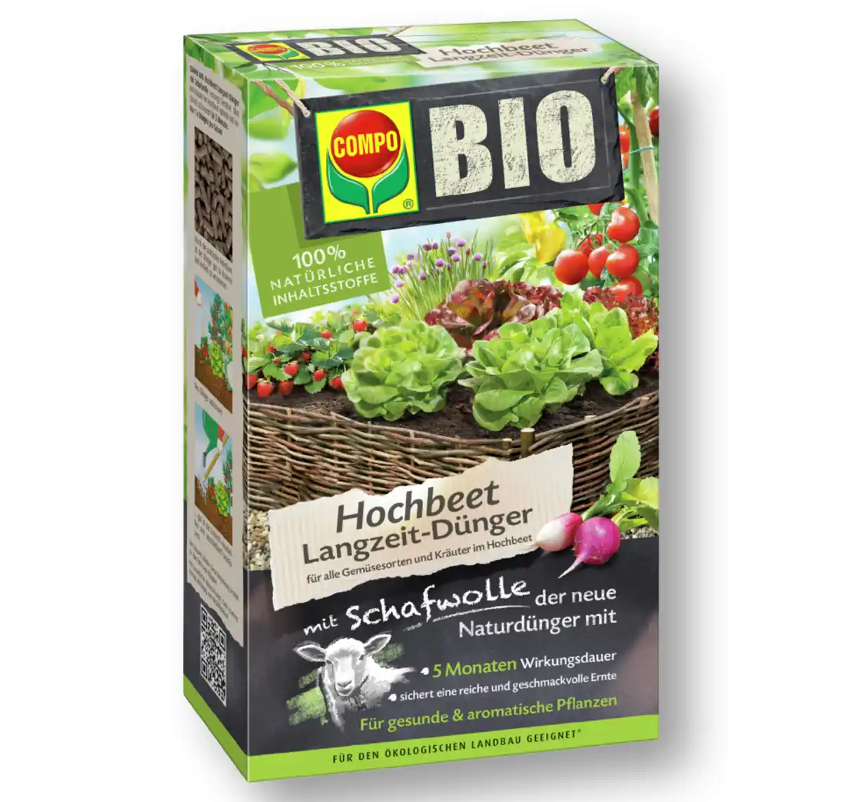 Bild 1 von COMPO BIO Hochbeet-Langzeit-Dünger