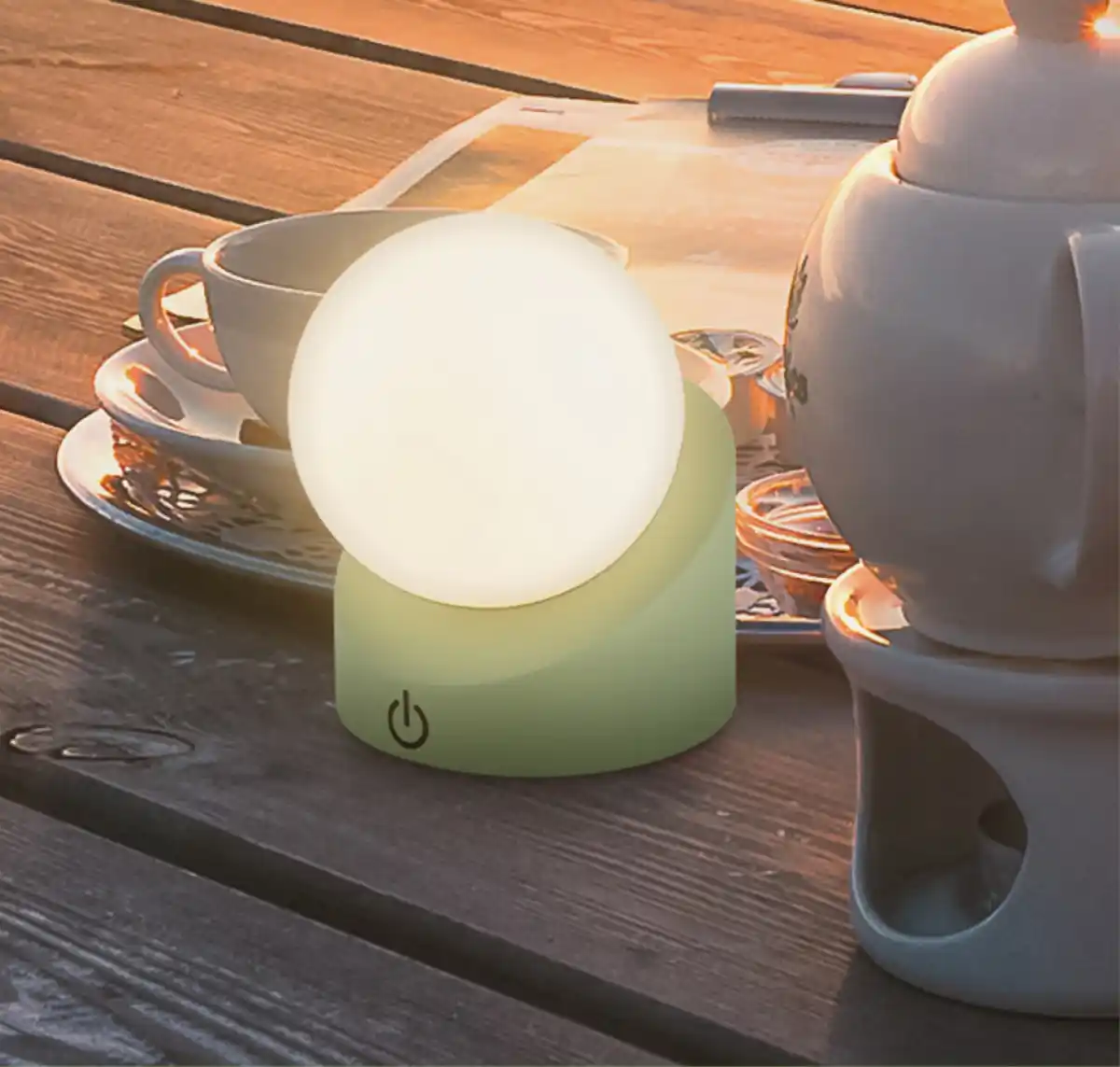 Bild 1 von Brilo Akku-LED-Tischleuchte »SORA«