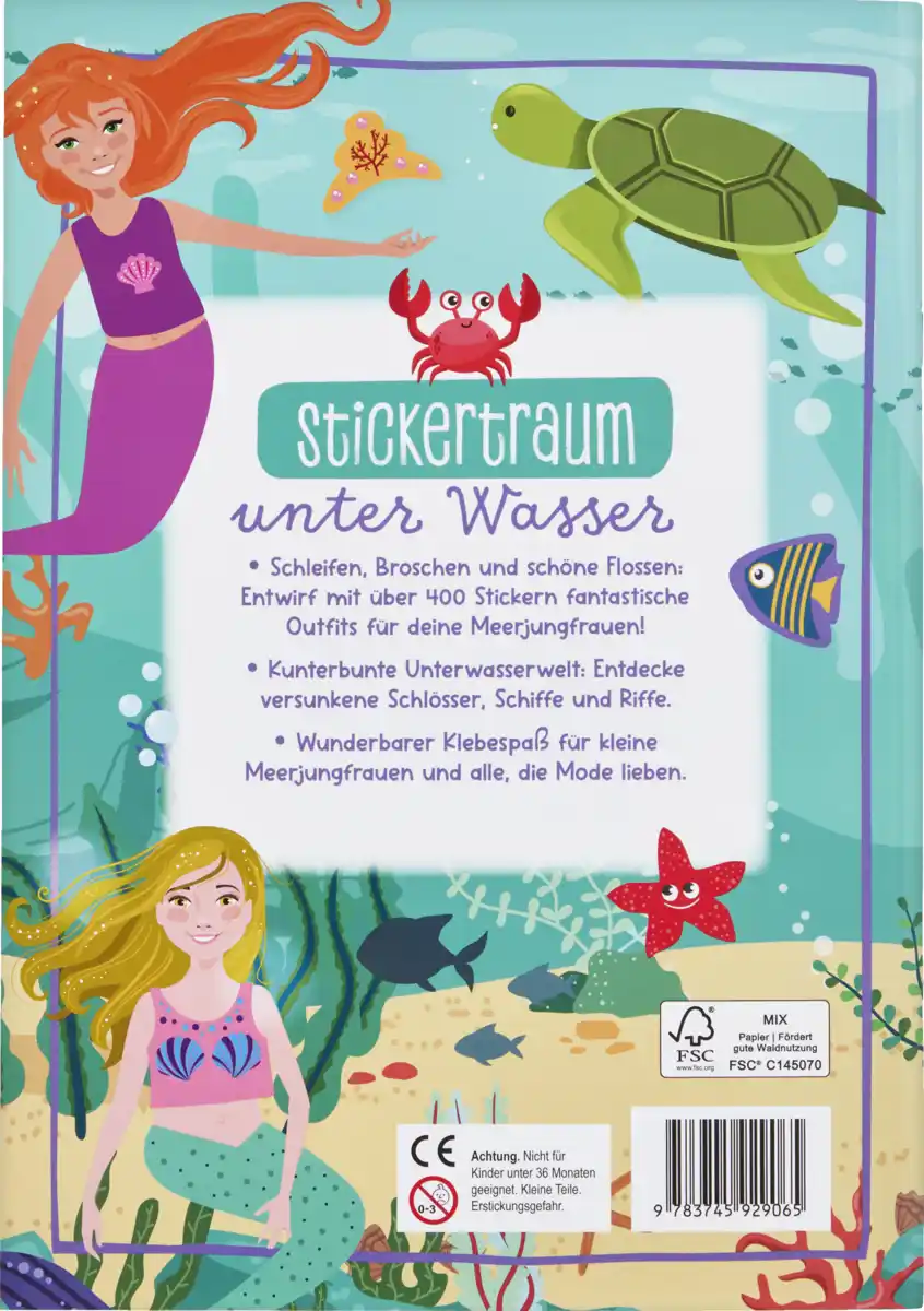 Bild 2 von IDEENWELT Anziehpuppen Meerjungfrauen