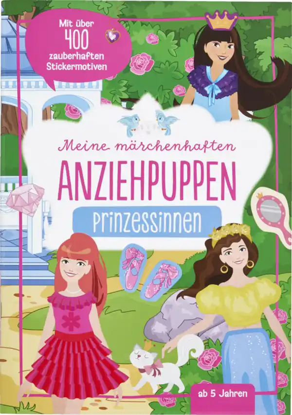 Bild 1 von IDEENWELT Anziehpuppen Prinzessinnen