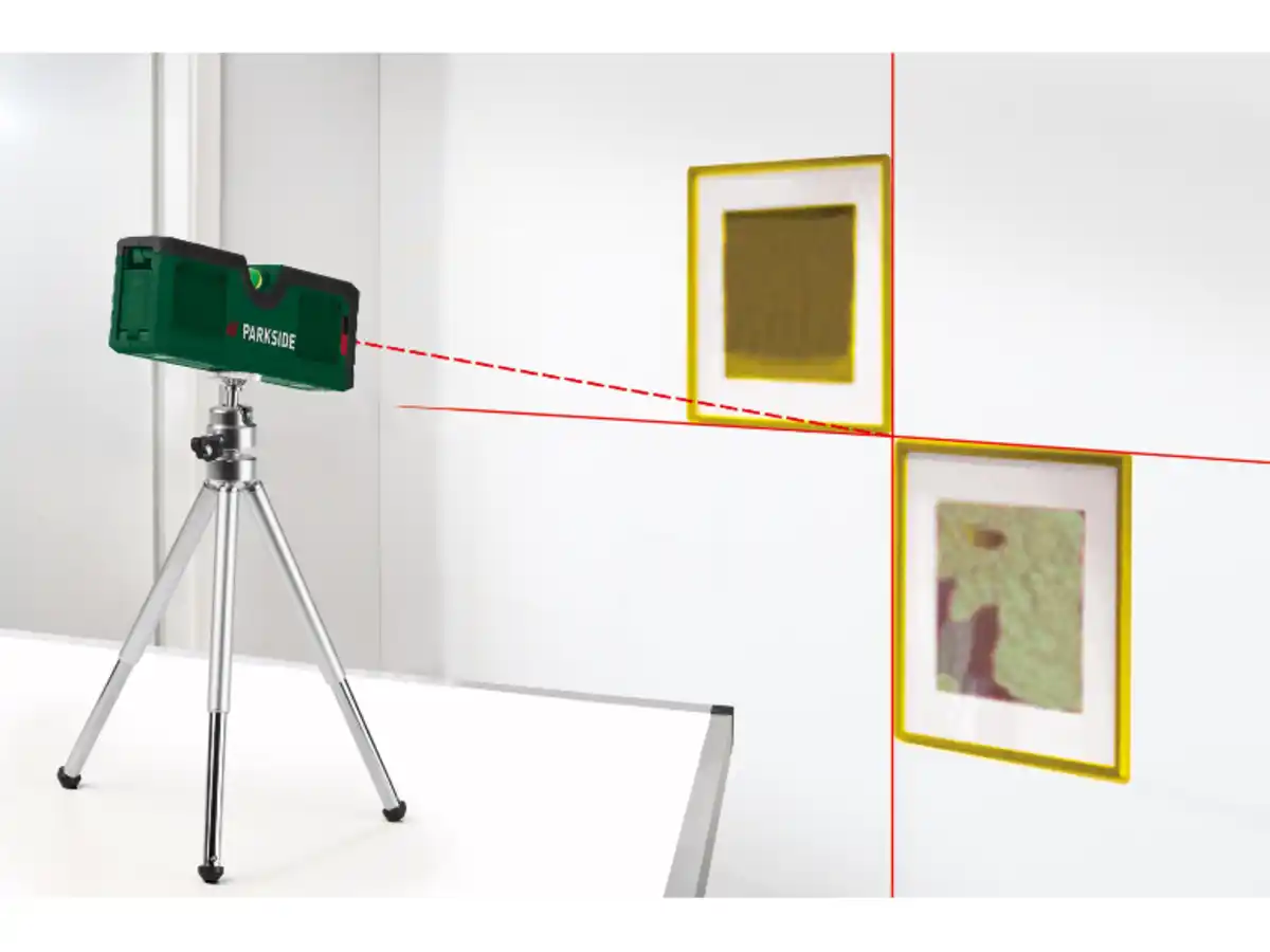 Bild 3 von PARKSIDE® Laserwasserwaage »PLW A6«, mit Kreuzlinien- und Linienlaser