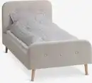 Bild 1 von Bettgestell KONGSBERG 90x200 Stoff beige