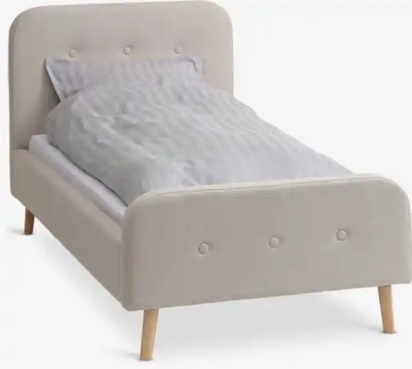 Bild 1 von Bettgestell KONGSBERG 90x200 Stoff beige