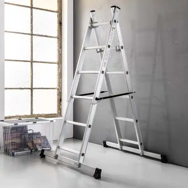 Bild 3 von Kraft Werkzeuge Aluminium Leitergerüst 3in1