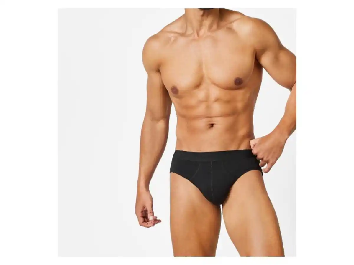 Bild 3 von LIVERGY® Herren Slips, 3 Stück, mit hohem Baumwollanteil