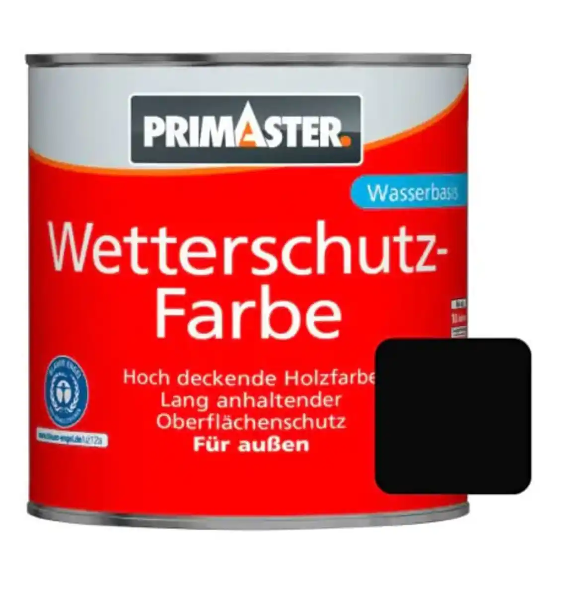 Bild 1 von Primaster Wetterschutzfarbe 2,5 L schwarz
