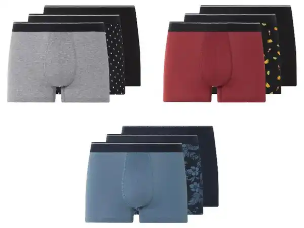Bild 1 von LIVERGY® Herren Boxer, 3 Stück, mit hohem Baumwollanteil