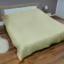 Bild 1 von Bett- und Sofaüberwurf mit Zopfmuster 220x240cm Farbe: Beige