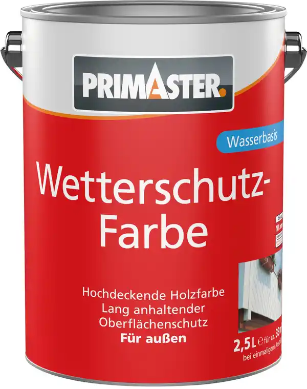 Bild 1 von Primaster Wetterschutzfarbe 2,5 L anthrazitgrau