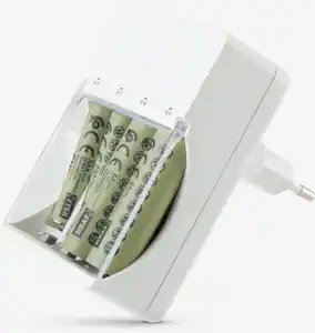Batterieladegerät EIK m/Stecker weiß