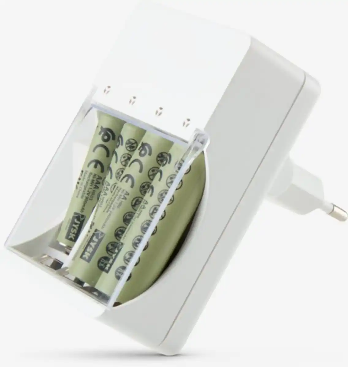 Bild 1 von Batterieladegerät EIK m/Stecker weiß