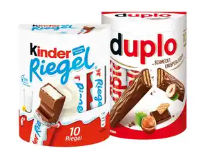 Kinder Riegel/Duplo