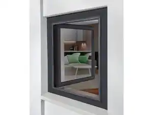 Insektenschutz für Fenster, 120 x 140 cm, teleskopierbar