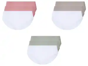 esmara® Damen Slips, 3 Stück, seamless, in modischer Ripp-Qualität
