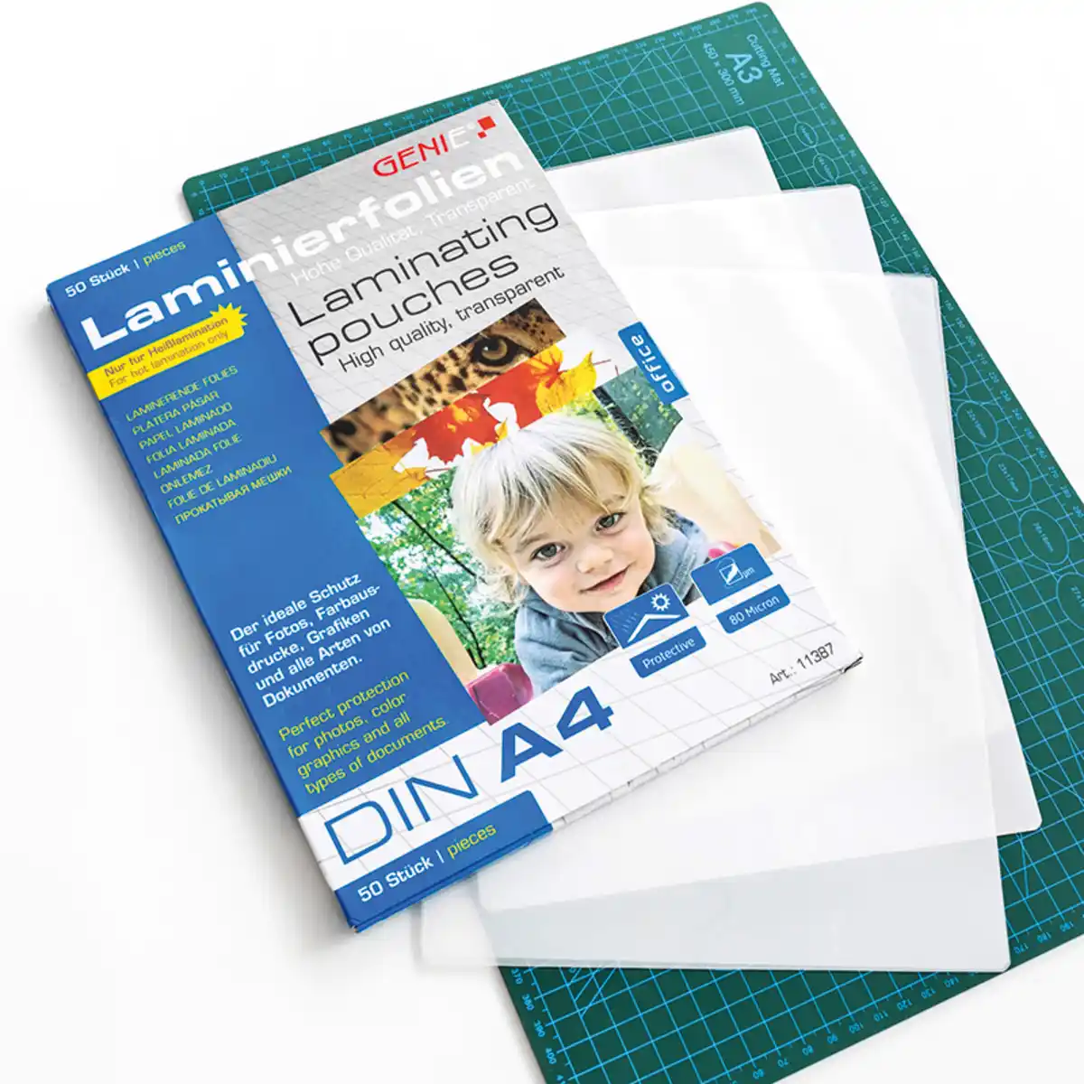 Bild 1 von Genie Laminierfolien DIN A4 50er