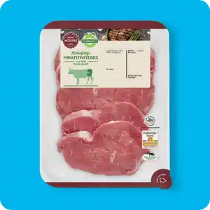 FAIR & GUT Minutensteaks⁶, Vom Rind