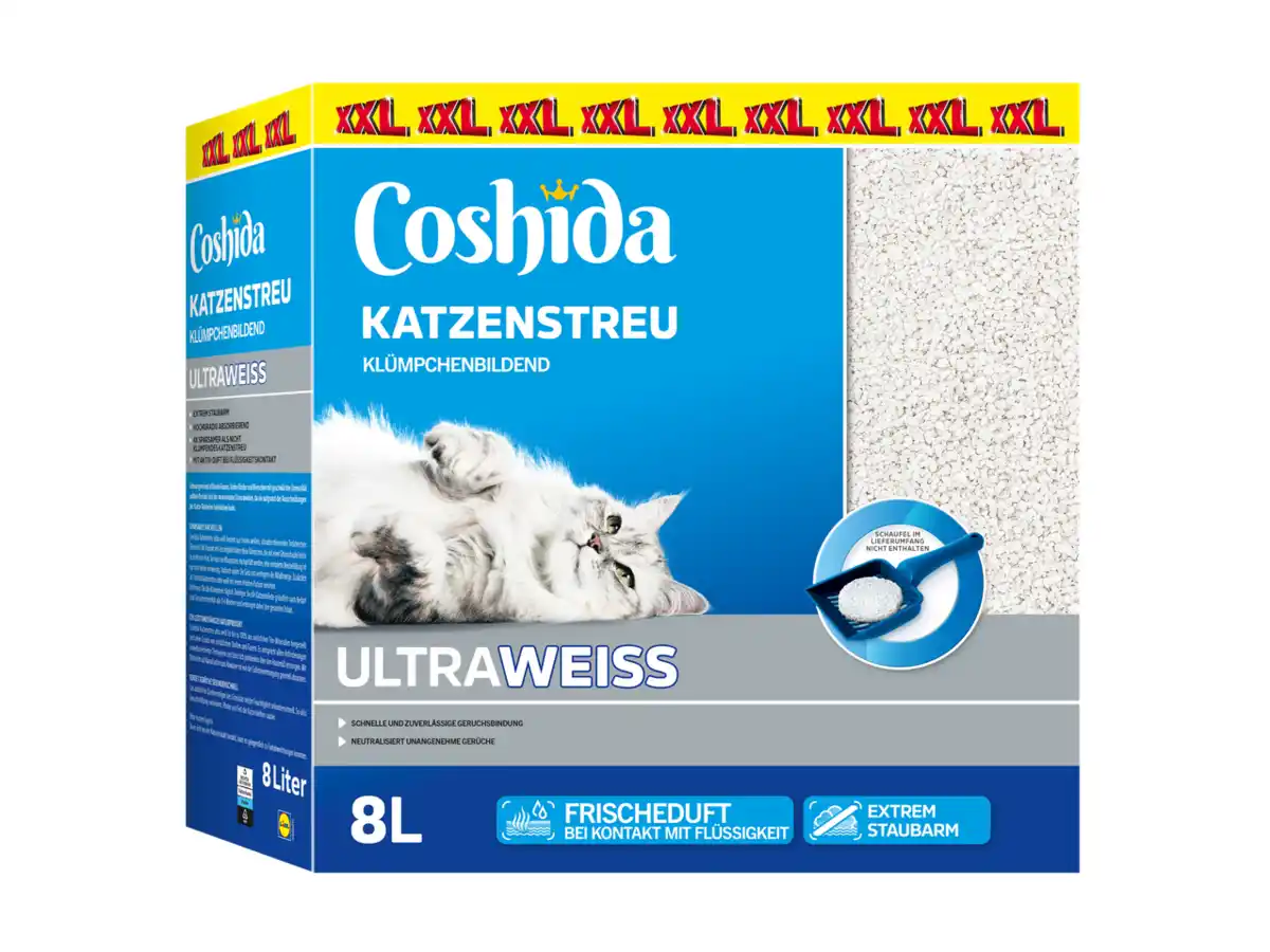 Bild 1 von XXL Coshida Katzenstreu,  8 l