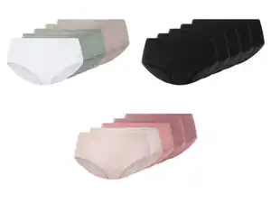 esmara® Damem Slips mit hoher Taille, 5 Stück