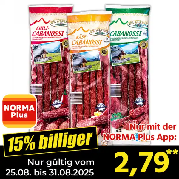 Bild 1 von St. Alpine/Greisinger Cabanossi