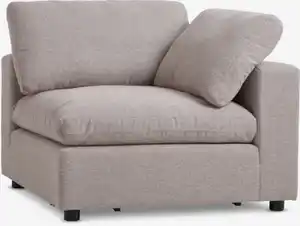 Sofamodul LYBY Eck-/Endmodul Stoff sand