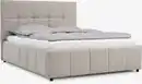 Bild 1 von Bettgestell VEMMELEV 140x200 beige Stoff