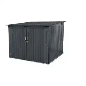 Fahrradbox Stahl 204 x 206 x 145/163 cm