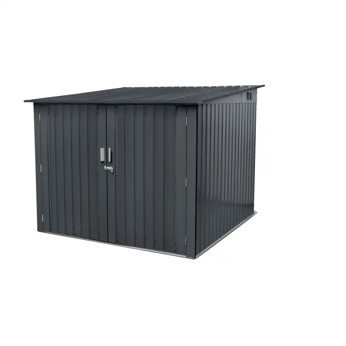 Bild 1 von Fahrradbox Stahl 204 x 206 x 145/163 cm