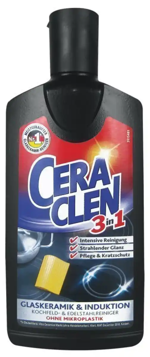 Bild 1 von Cera Clen Glaskeramik & Induktion Reiniger 200 ml