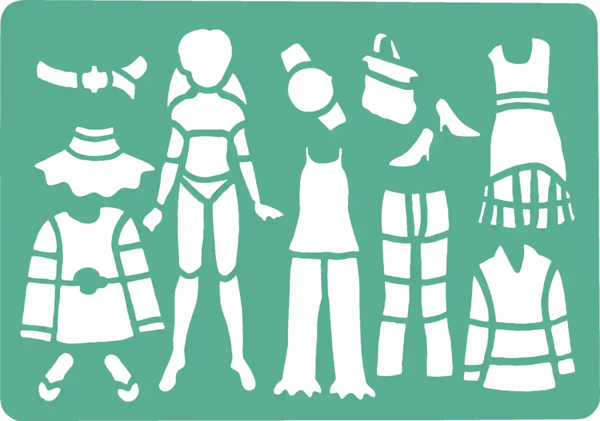 Bild 4 von IDEENWELT Schablonen-Set Märchen