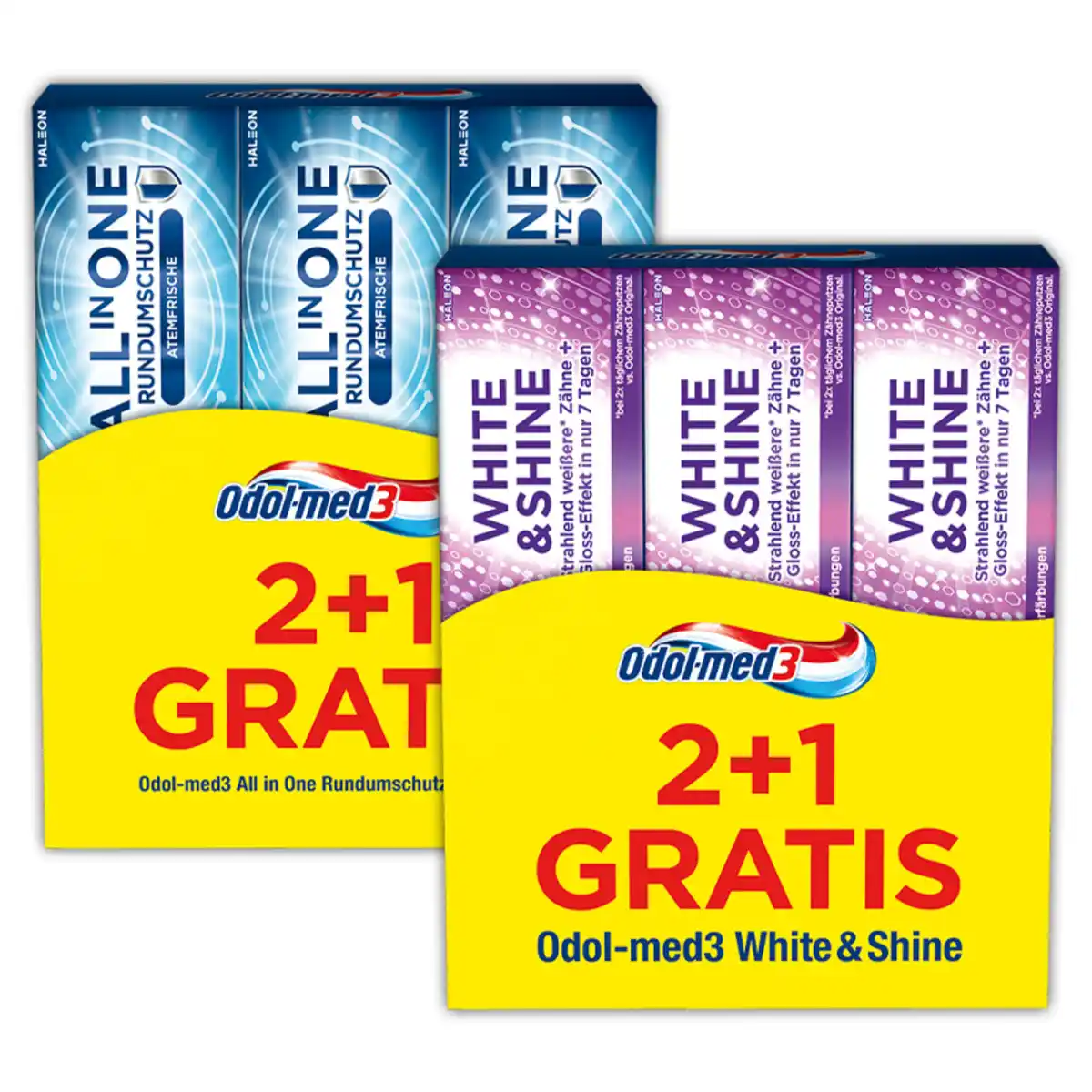 Bild 1 von Odol-Med3 Vorteilspack Zahncreme