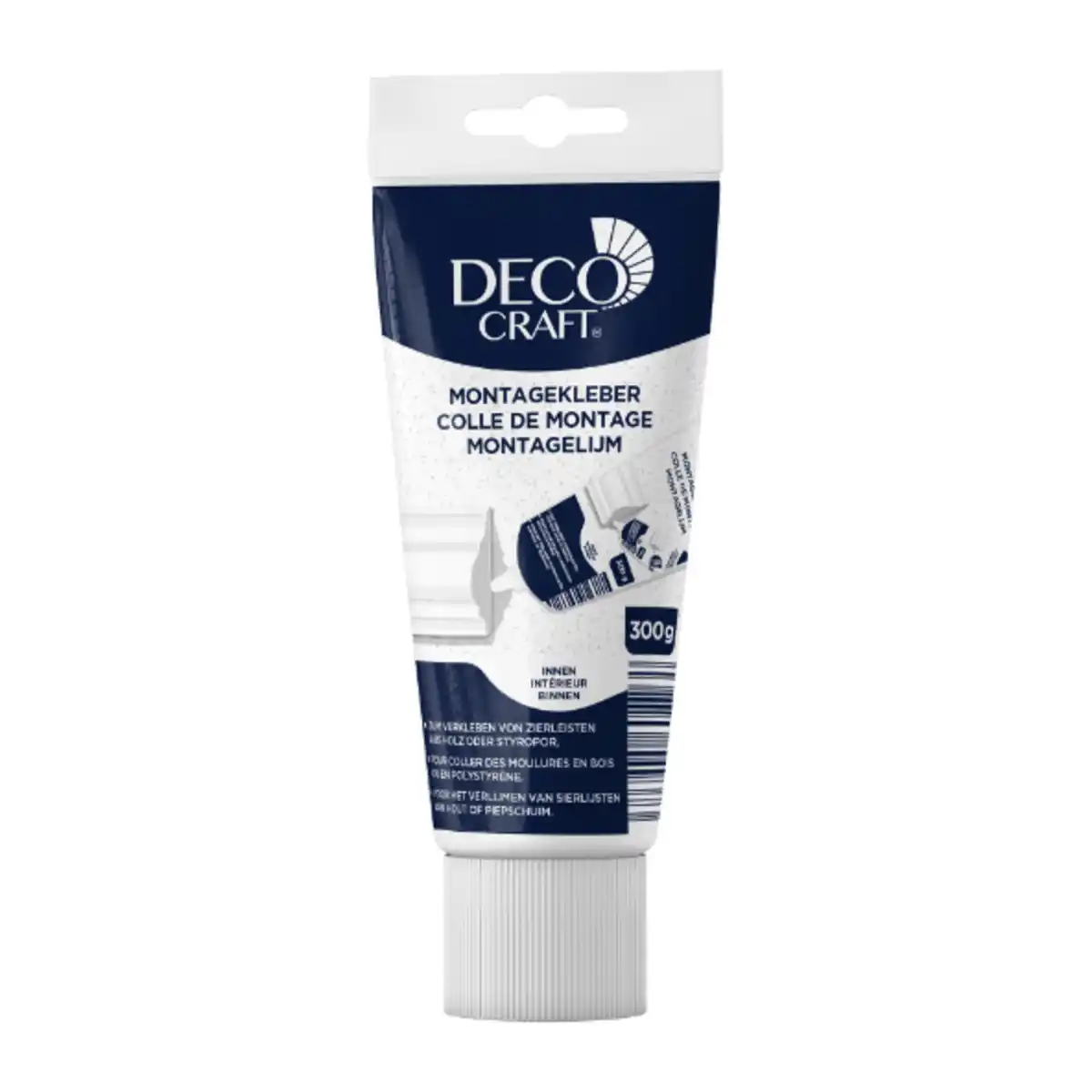 Bild 3 von DECO CRAFT Montagekleber / Füllspachtel / Fugenweiß 300g