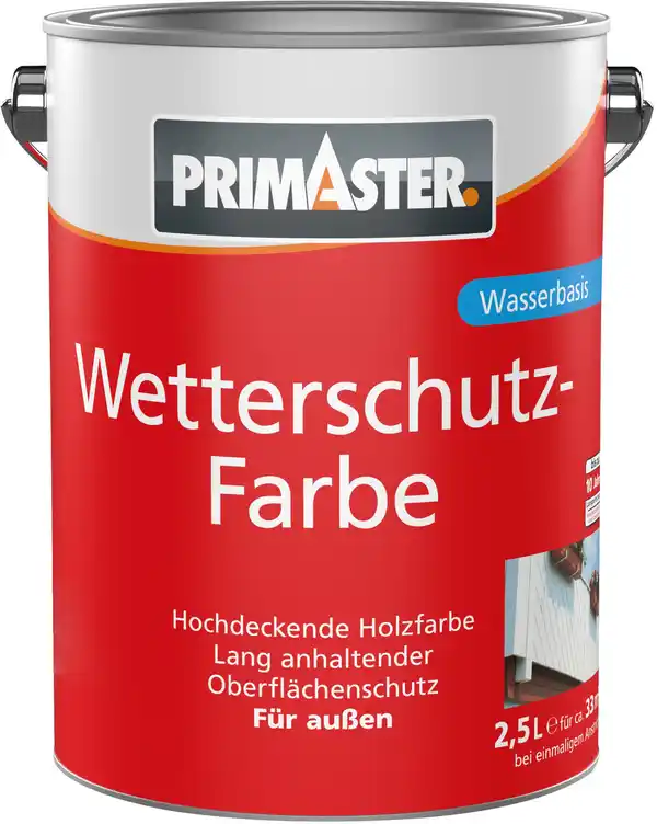 Bild 1 von Primaster Wetterschutzfarbe 2,5 L basaltgrau