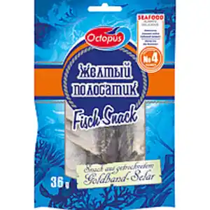 Snack aus Goldband-Selar, getrocknet und gesalzen