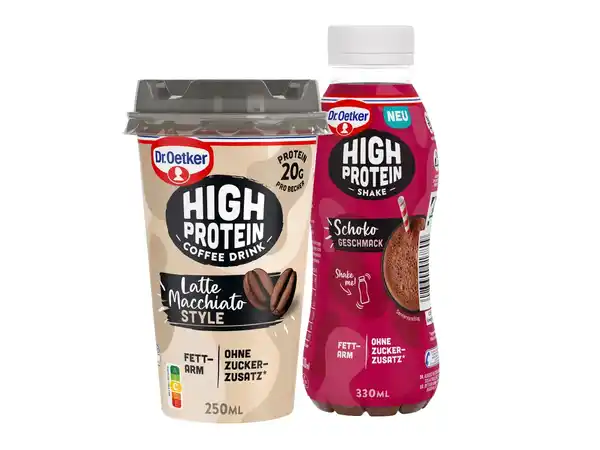 Bild 1 von Dr. Oetker High Protein Drink/Shake