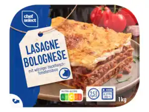 Chef Select Lasagne Bolognese, 1 kg
