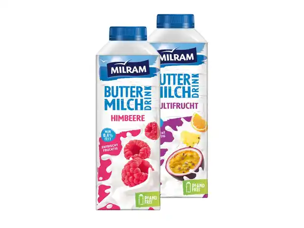 Bild 1 von Milram Buttermilch-Drink,  750 g