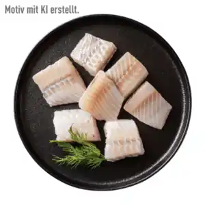 GOLDEN SEAFOOD Kabeljau-Rückenfiletportionen XXL 500g