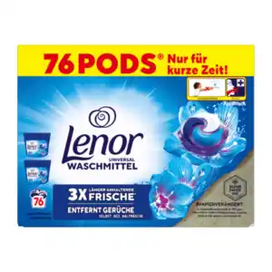 LENOR All-in-1-Pods Universal-Waschmittel Aprilfrisch 19,6g
