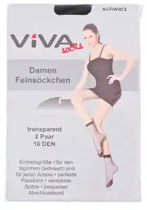 Damen-Feinsöckchen 2er Pack