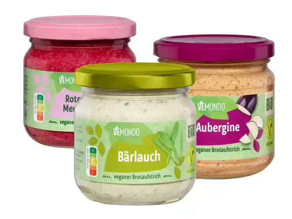 Bild 1 von Vemondo Bio Veganer Brotaufstrich,  180 g