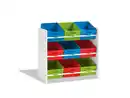 Bild 3 von LIVARNO home Aufbewahrungsregal, mit 9 herausnehmbaren Textilboxen