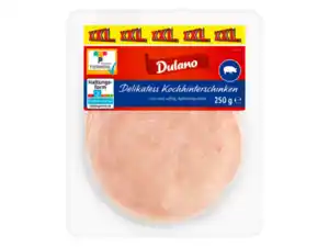 XXL Dulano Delikatess Kochhinterschinken,  250 g