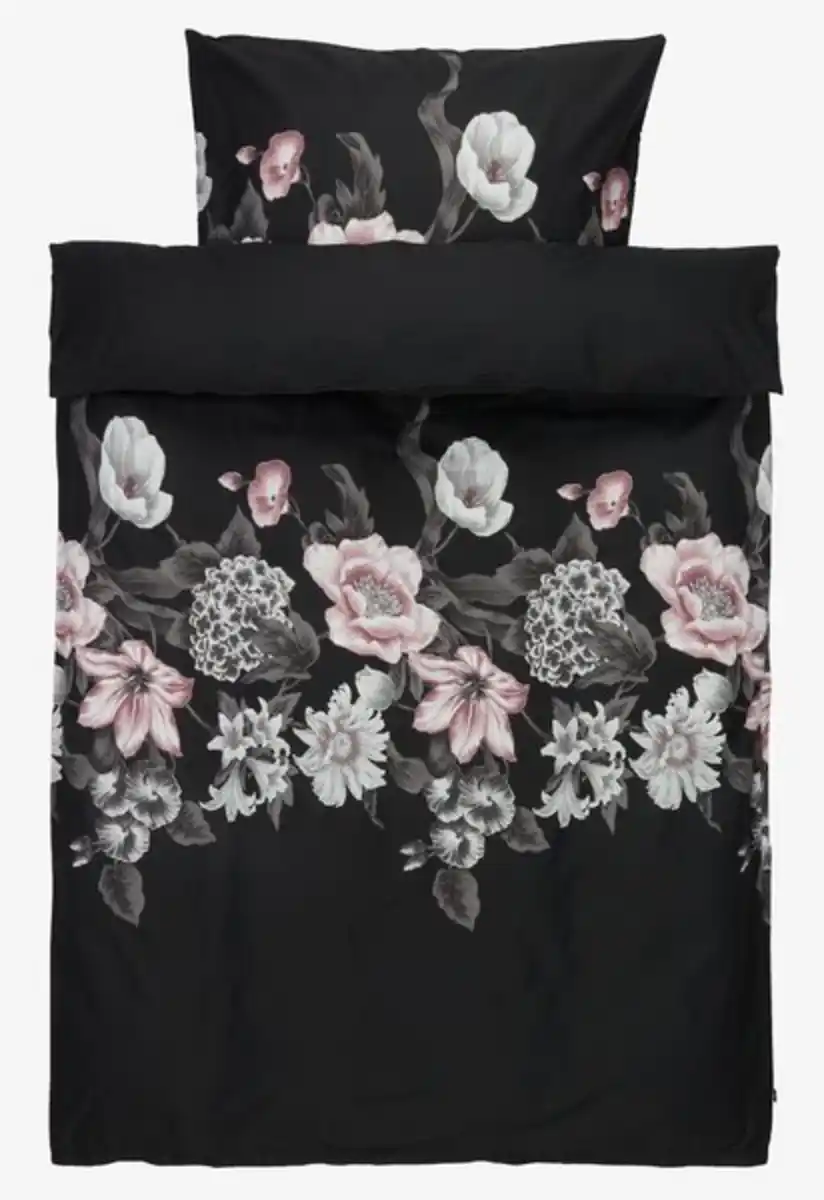 Bild 1 von Satin-Bettwäsche DESDEMONA 135x200 schwarz